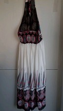 T Sega Holter Neck Dress Size
