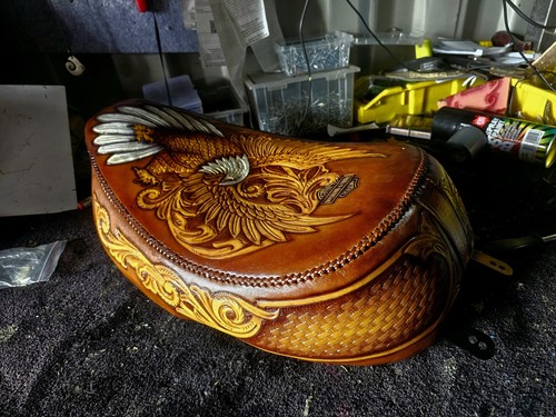 Single solo seat suit - solo, harley