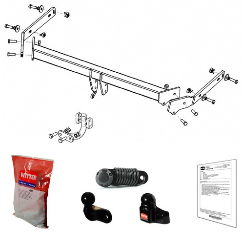 Witter towbar for skoda - towbar,