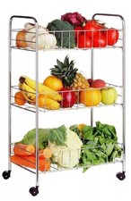 Multipurpose 3 Tier Chrome