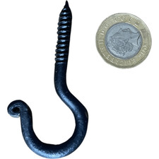 Hook Black Wrought Iron, Door