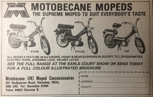 Motobecane mopeds feat - motobecane,