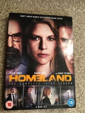 Homeland Complete Season 3 Dvd Collection TV Series