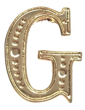Letter orange lodge order - g,