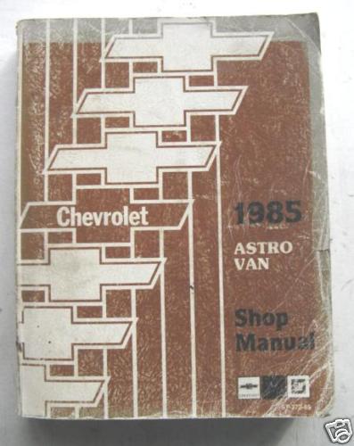 1985 chevrolet astro van - 1985,