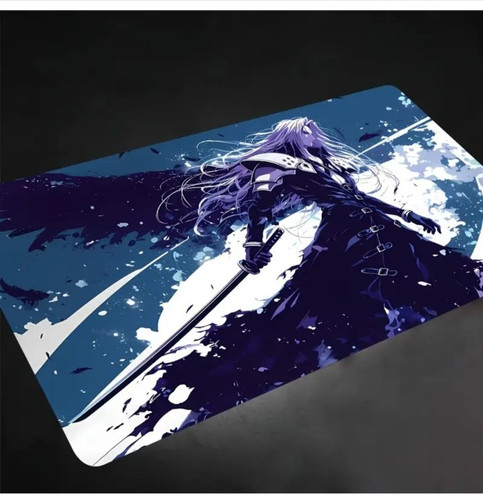 Sephiroth tcg playmat rubber - tcg,