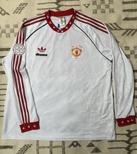Manchester United x Drama Call x Adidas x 91 shirt size 2XL white red vintage 