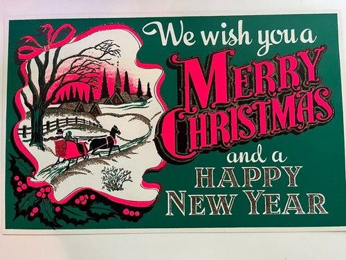Vintage cardboard christmas - vintage,