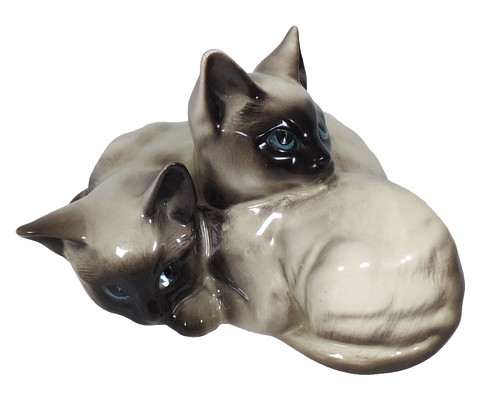 Beswick siamese kittens figure - siamese,