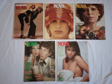 Nova Magazine  5 x Editions