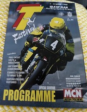 Isle Of Man TT Festival Official Souvenir Programme 1998