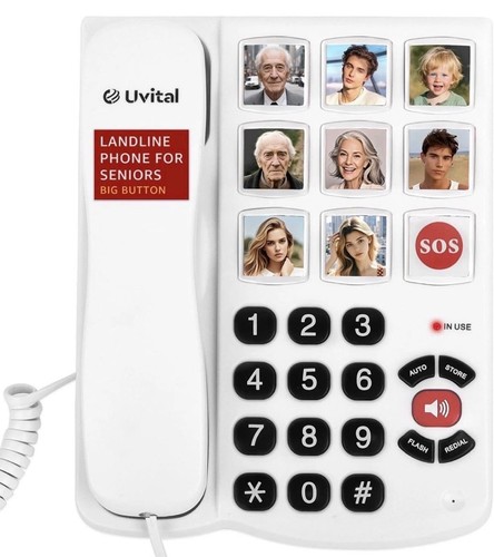 Landline telephone elderly - landline,