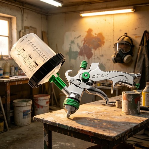 Hvlp air paint spray gun - air,