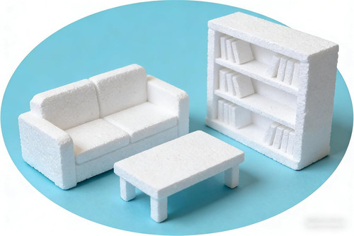Piece polystyrene craft - 15-piece,