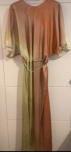 Zara ombre satin dress bnwt - ombre,
