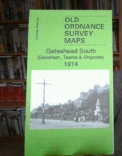 MAP OF Gateshead South (Bensham, Teams & Shipcote) 1914: Tyneside Sheet 23b NEW