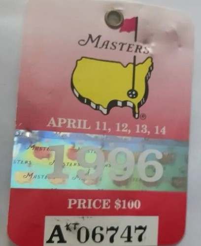 1996 master pga golf - pga,