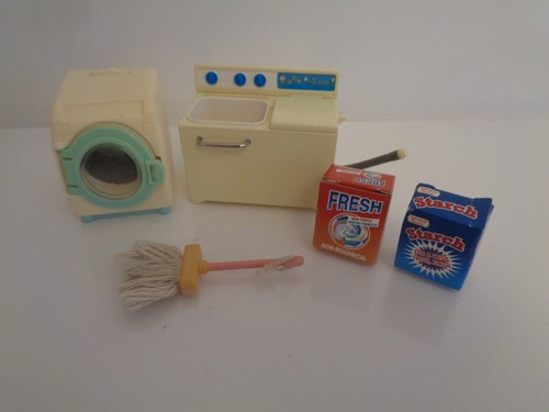 Sylvanian families washing - families,
