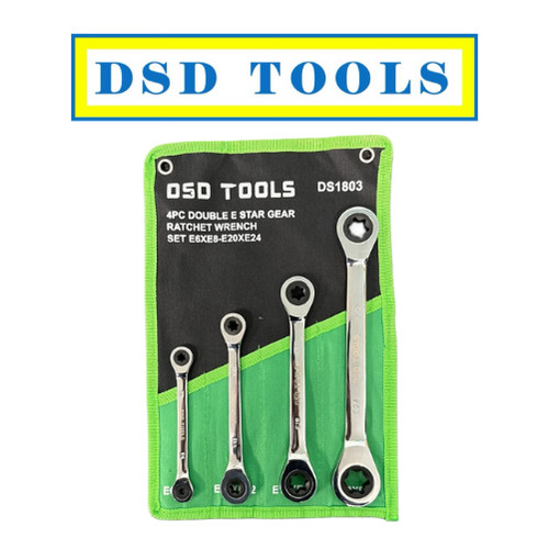 Dsd tools 4pc torx ratchet - 4pc,