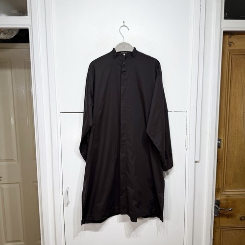 Eskandar shirt dress burgundy - shirt,