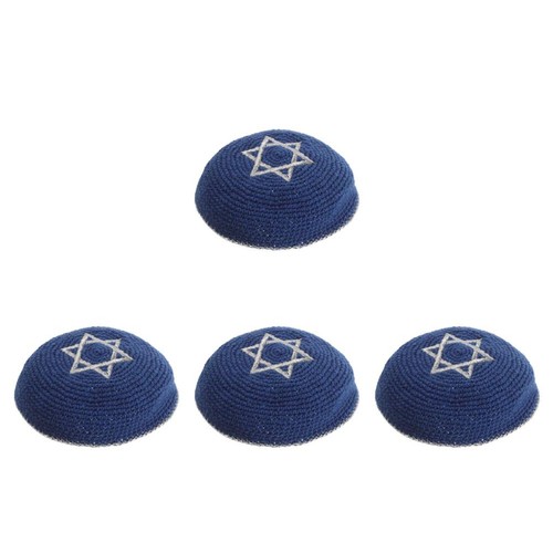 4pcs knitted kippah - kippah:, jewish