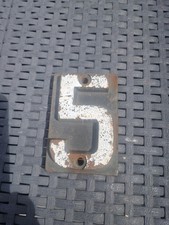 CAST IRON RAILWAY SLEEPER NUMBER 5
