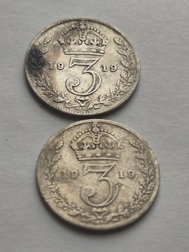 Two 1919 king george - king, v