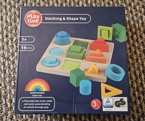 Playtive wooden stacking - stacking, &