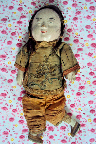 Antique chinese doll - chinese,
