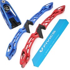 25" ILF Recurve Bow Riser CNC Aluminum RH LH Archery Competition Shoot FIVICS VX