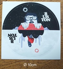 Burton Snowboard Ski Vintage Decal Sticker Adesivo Mountain Outdoor RARE