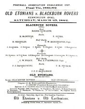 FA CUP FINAL REPLICA MATCH