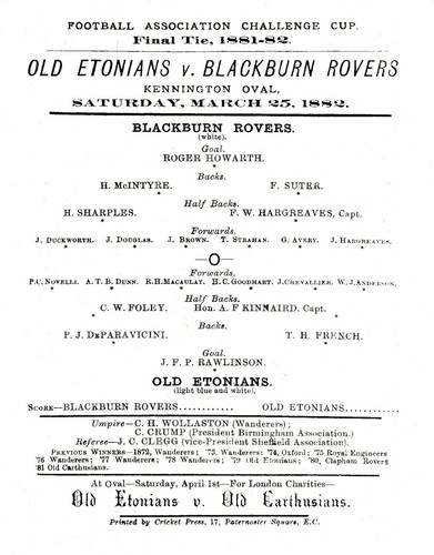 Cup final replica match - cup,