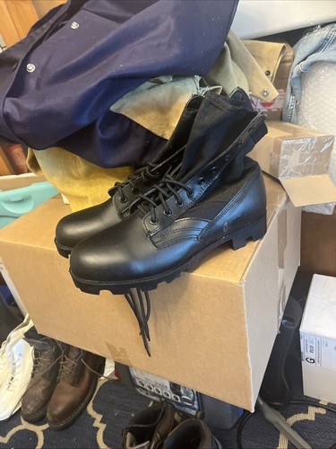 Black leather military - leather,