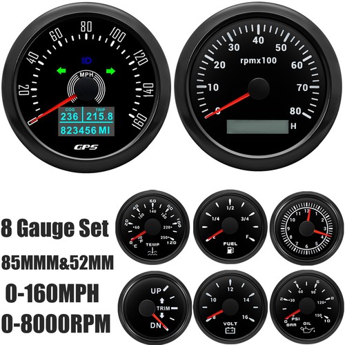 Gauge set 85mm gps - 8,