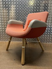 Vitra East River Chair - Orange & Light Pink