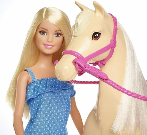 Barbie doll horse - doll,