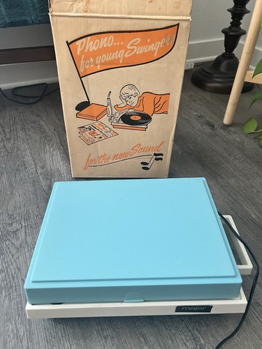Major vintage portable record - major,