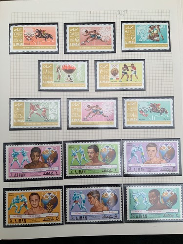 Stamps 1968 olympic games - stamps,