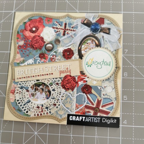British street party - street,
