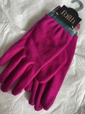 Gloves Pink Glitter cuff  Fun Gift NWT Debenhams 