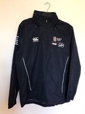ENGLAND NATIONAL RUGBY UNION TEAM CBRE YOUNG LEADER SHOWER JACKET SMALL (New)