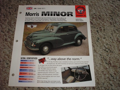 1948 1971 morris minor hot - morris,