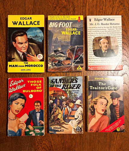 Edgar wallace vintage pulp - wallace,