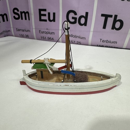 Vintage wooden fishing boat - vintage,