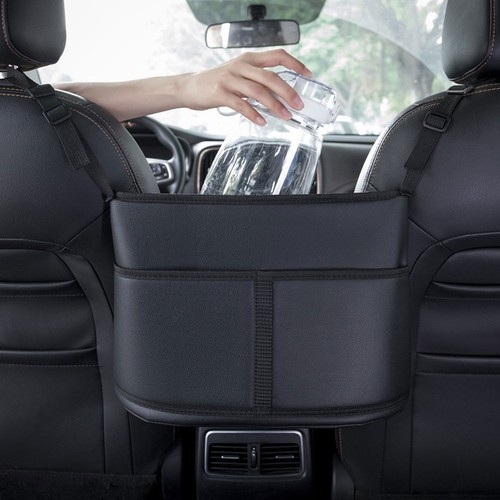 Leather car handbag - leather,