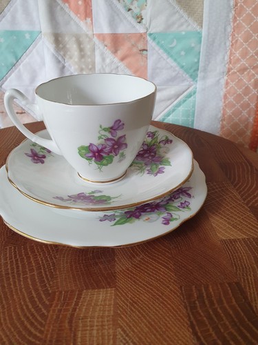 Vintage colclough purple - ',