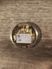 British Banknotes Gold Plated Commemorative Coin White £5 Five Pound Note