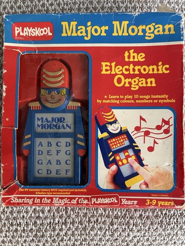 Vintage playskool major morgan - vintage,