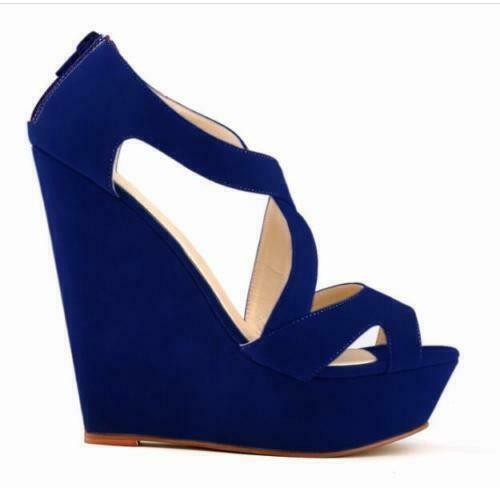 Womens high wedge platform - high,
